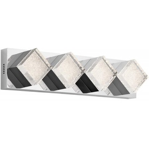 E83715 Gorve 4 or More Bulb Bathroom Lighting - Chrome E83715 Gorve 4 or More Bulb Bathroom Lighting - Chrome