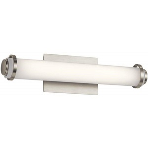 E83754 Marais 3 Bulb Bathroom Lighting - Brushed Nickel E83754 Marais 3 Bulb Bathroom Lighting - Brushed Nickel