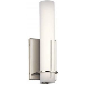 E83757 Traverso 1 Bulb Wall Sconce - Brushed Nickel E83757 Traverso 1 Bulb Wall Sconce - Brushed Nickel