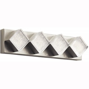 E83781 Gorve 4 or More Bulb Bathroom Lighting - Brushed Nickel E83781 Gorve 4 or More Bulb Bathroom Lighting - Brushed Nickel