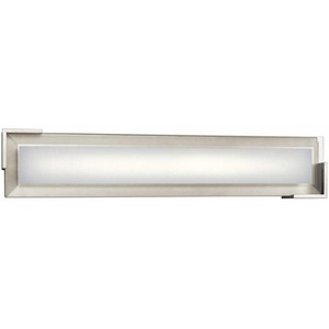 E83798 Jaxen 3 Bulb Bathroom Lighting - Brushed Nickel E83798 Jaxen 3 Bulb Bathroom Lighting - Brushed Nickel
