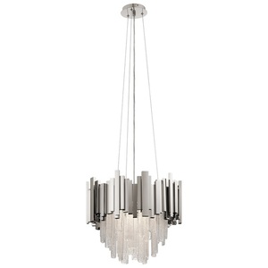 E83846 Skyline Mid Sized Chandelier Chandelier - Polished Nickel E83846 Skyline Mid Sized Chandelier Chandelier - Polished Nickel