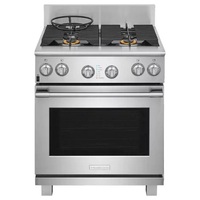 Dual Fuel 29-7/8" Overall Width Dual Fuel 29-7/8" Overall Width