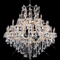Large Foyer Chandelier 44" Width Large Foyer Chandelier 44" Width