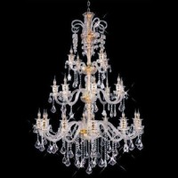 Large Foyer Chandelier 44" Width Large Foyer Chandelier 44" Width