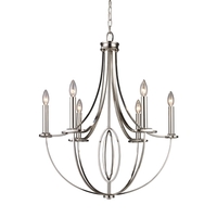 Mid Sized Chandelier 25" Width Mid Sized Chandelier 25" Width