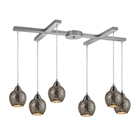 Multi Light Pendant 33" Width Multi Light Pendant 33" Width