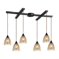 Multi Light Pendant 33" Width Multi Light Pendant 33" Width