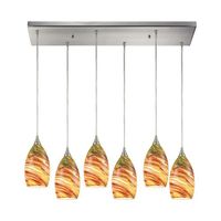 Multi Light Pendant 32" Width Multi Light Pendant 32" Width