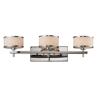 Bathroom Lighting (3 bulbs) 29" Width Bathroom Lighting (3 bulbs) 29" Width