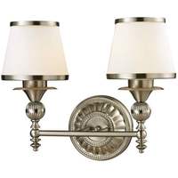 Bathroom Lighting (2 Bulbs) 16" Width Bathroom Lighting (2 Bulbs) 16" Width