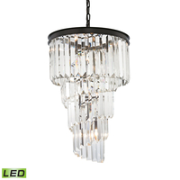 Mid Sized Chandelier 16" Width