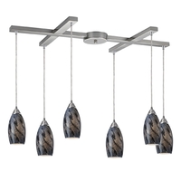Multi Light Pendant 33" Width Multi Light Pendant 33" Width