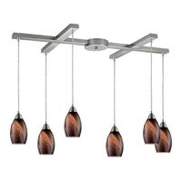 Multi Light Pendant 33" Width Multi Light Pendant 33" Width
