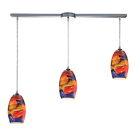 Multi Light Pendant 36" Width Multi Light Pendant 36" Width