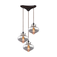 Multi Light Pendant 17" Width Multi Light Pendant 17" Width