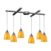 Multi Light Pendant 33" Width Multi Light Pendant 33" Width