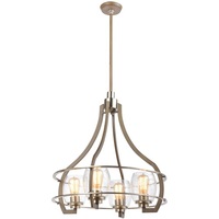 Mini Chandelier 22" Width Mini Chandelier 22" Width