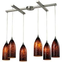 Multi Light Pendant 33" Width Multi Light Pendant 33" Width