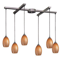 Multi Light Pendant 33" Width Multi Light Pendant 33" Width