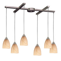 Multi Light Pendant 33" Width Multi Light Pendant 33" Width