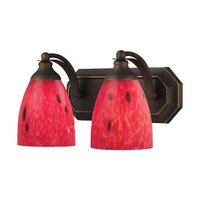 Bathroom Lighting (2 Bulbs) 14" Width Bathroom Lighting (2 Bulbs) 14" Width