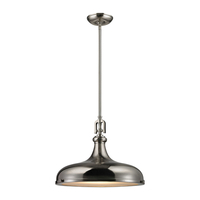 Down Light Pendant 18" Width Down Light Pendant 18" Width
