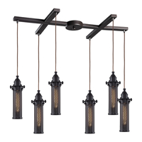 Multi Light Pendant 33" Width Multi Light Pendant 33" Width