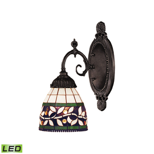 E071TB13LED Mix-N-Match 1 Bulb Wall Sconce - Tiffany Bronze E071TB13LED Mix-N-Match 1 Bulb Wall Sconce - Tiffany Bronze