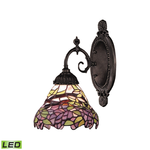 E071TB28LED Mix-N-Match 1 Bulb Wall Sconce - Tiffany Bronze E071TB28LED Mix-N-Match 1 Bulb Wall Sconce - Tiffany Bronze