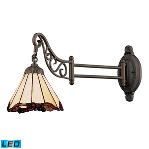 E079TB03LED Mix-N-Match 1 Bulb Wall Sconce - Tiffany Bronze E079TB03LED Mix-N-Match 1 Bulb Wall Sconce - Tiffany Bronze