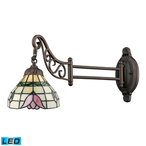 E079TB09LED Mix-N-Match 1 Bulb Wall Sconce - Tiffany Bronze E079TB09LED Mix-N-Match 1 Bulb Wall Sconce - Tiffany Bronze