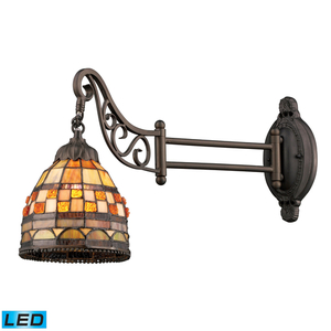E079TB10LED Mix-N-Match 1 Bulb Wall Sconce - Tiffany Bronze E079TB10LED Mix-N-Match 1 Bulb Wall Sconce - Tiffany Bronze