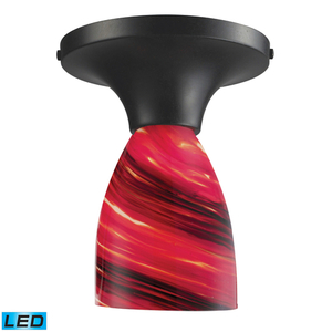 E101521DRALED Celina Flush Mount Ceiling Light - Dark Rust / Autumn E101521DRALED Celina Flush Mount Ceiling Light - Dark Rust / Autumn