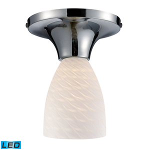 E101521PCWSLED Celina Flush Mount Ceiling Light - Polished Chrome / White Swirl E101521PCWSLED Celina Flush Mount Ceiling Light - Polished Chrome / White Swirl