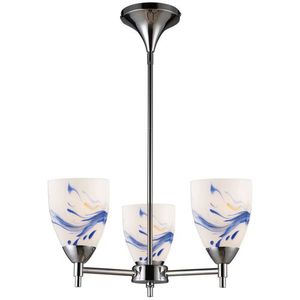 E101543PCMTLA Celina Mini Chandelier - Polished Chrome / Mountain E101543PCMTLA Celina Mini Chandelier - Polished Chrome / Mountain