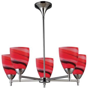E101555PCCYLED Celina Mid Sized Chandelier Chandelier - Polished Chrome / Candy E101555PCCYLED Celina Mid Sized Chandelier Chandelier - Polished Chrome / Candy