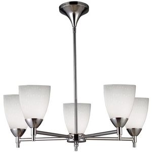 E101555PCWHLED Celina Mid Sized Chandelier Chandelier - Polished Chrome / Simple White E101555PCWHLED Celina Mid Sized Chandelier Chandelier - Polished Chrome / Simple White