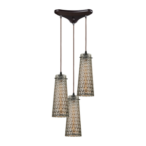 E102483 Jerard Multi Light Pendant Light - Oil Rubbed Bronze E102483 Jerard Multi Light Pendant Light - Oil Rubbed Bronze