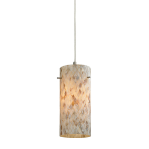 E104421 Capri Mini-Pendant Pendant Light - Satin Nickel E104421 Capri Mini-Pendant Pendant Light - Satin Nickel