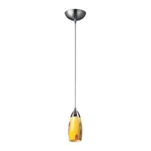 E1101yw Milan Mini Pendant Light Nickel Yellow Blaze At E1101yw Milan Mini Pendant Light Nickel Yellow Blaze
