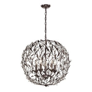 E181355 Circeo Entrance / Foyer Pendant Light - Deep Rust E181355 Circeo Entrance / Foyer Pendant Light - Deep Rust