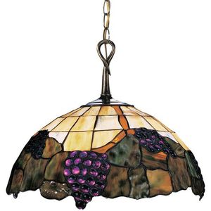 E226VALED Grapevine Down Light Pendant Light - Vintage Antique E226VALED Grapevine Down Light Pendant Light - Vintage Antique