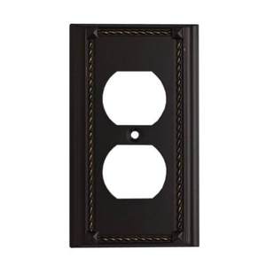 E2500AGB Clickplates Outlet Plate Switch Plate - Aged Bronze E2500AGB Clickplates Outlet Plate Switch Plate - Aged Bronze
