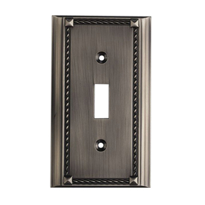 E2501AP Clickplates Switch Plate Switch Plate - Antique Platinum E2501AP Clickplates Switch Plate Switch Plate - Antique Platinum
