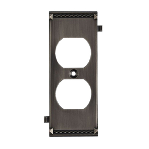 E2503AP Clickplates Outlet Plate Switch Plate - Antique Platinum E2503AP Clickplates Outlet Plate Switch Plate - Antique Platinum