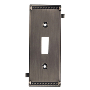 E2504AP Clickplates Switch Plate Switch Plate - Antique Platinum E2504AP Clickplates Switch Plate Switch Plate - Antique Platinum