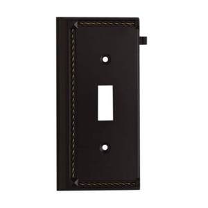 E2507AGB Clickplates Switch Plate Switch Plate - Aged Bronze E2507AGB Clickplates Switch Plate Switch Plate - Aged Bronze