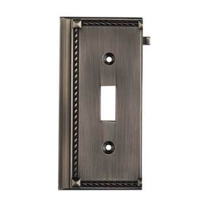 E2507AP Clickplates Switch Plate Switch Plate - Antique Platinum E2507AP Clickplates Switch Plate Switch Plate - Antique Platinum