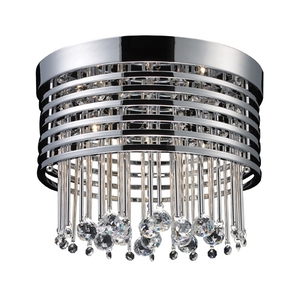 E300235 Rados Flush Mount Ceiling Light - Polished Chrome E300235 Rados Flush Mount Ceiling Light - Polished Chrome